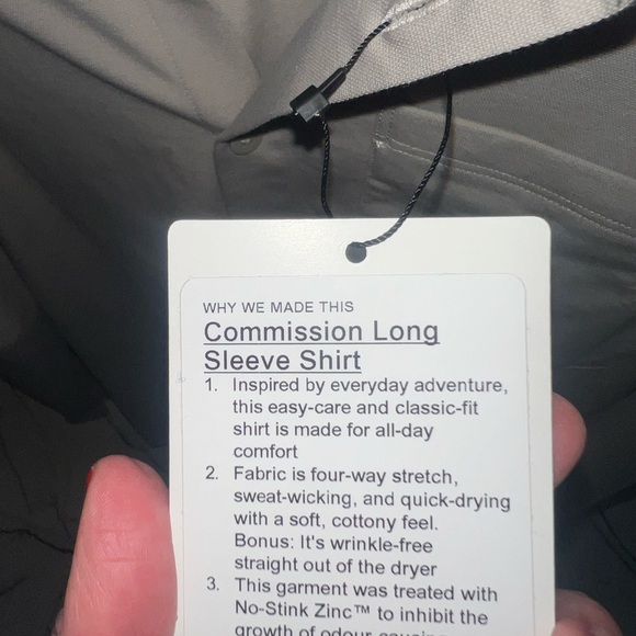 lululemon athletica Casual Button Down Shirt commision long sleeve - Picture 3 of 5